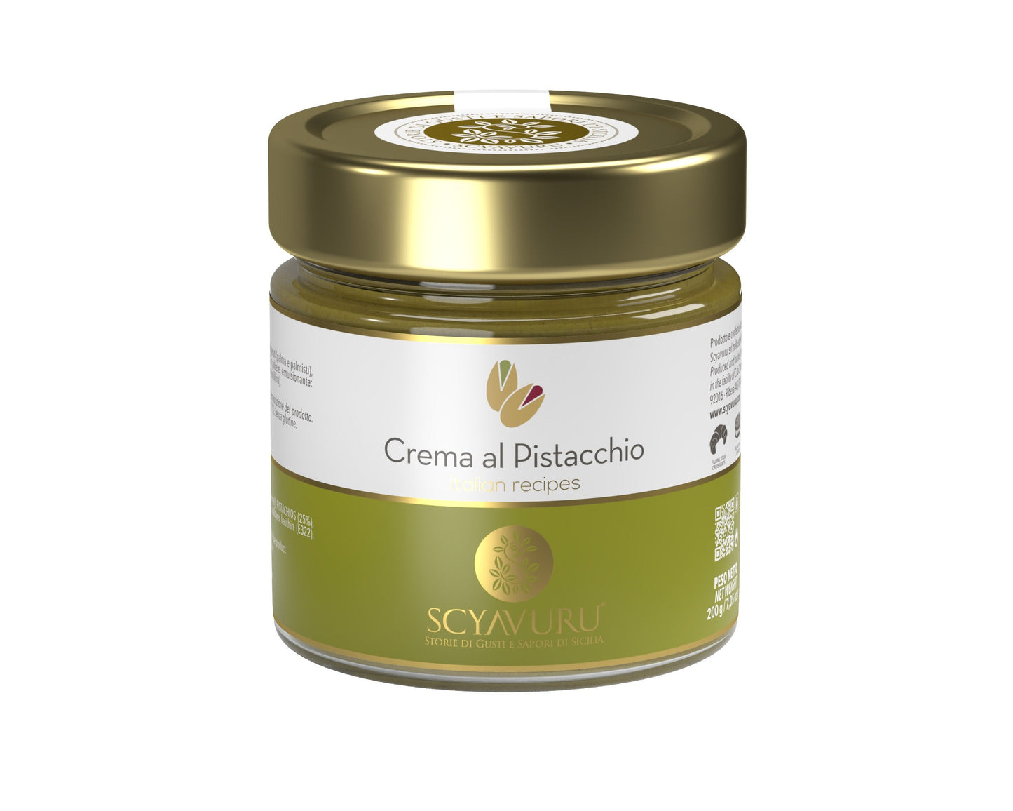 Crema al pistacchio 200gr (25%)