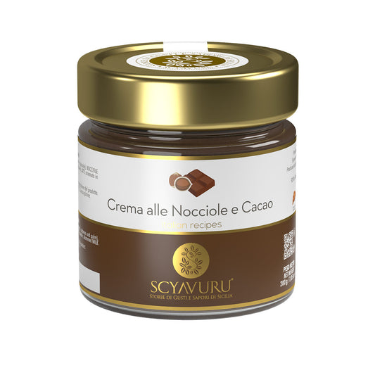 Crema alle nocciole e cacao 200gr