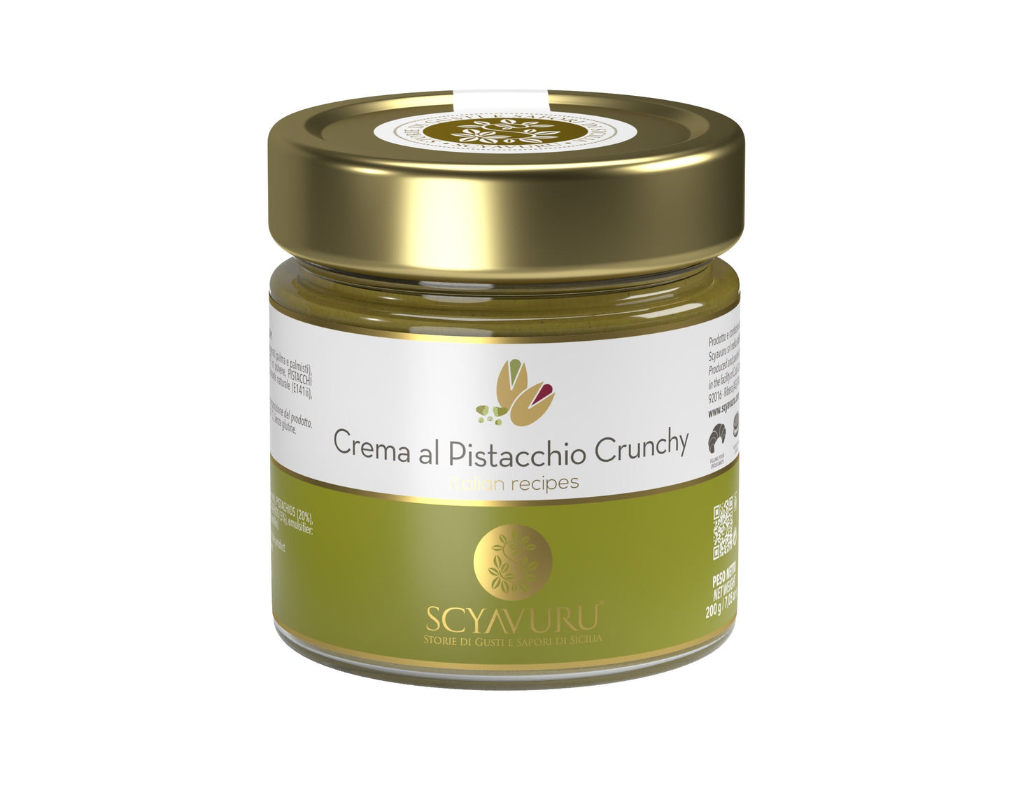 Crema al pistacchio crunchy 200gr