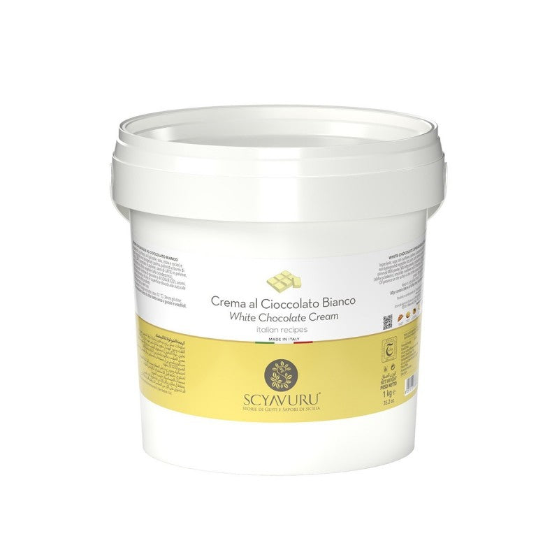 Crema al cioccolato bianco (1kg)