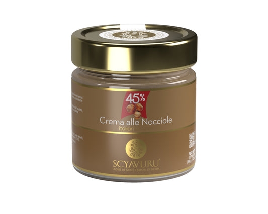 Crema alla nocciola (45%) 200gr