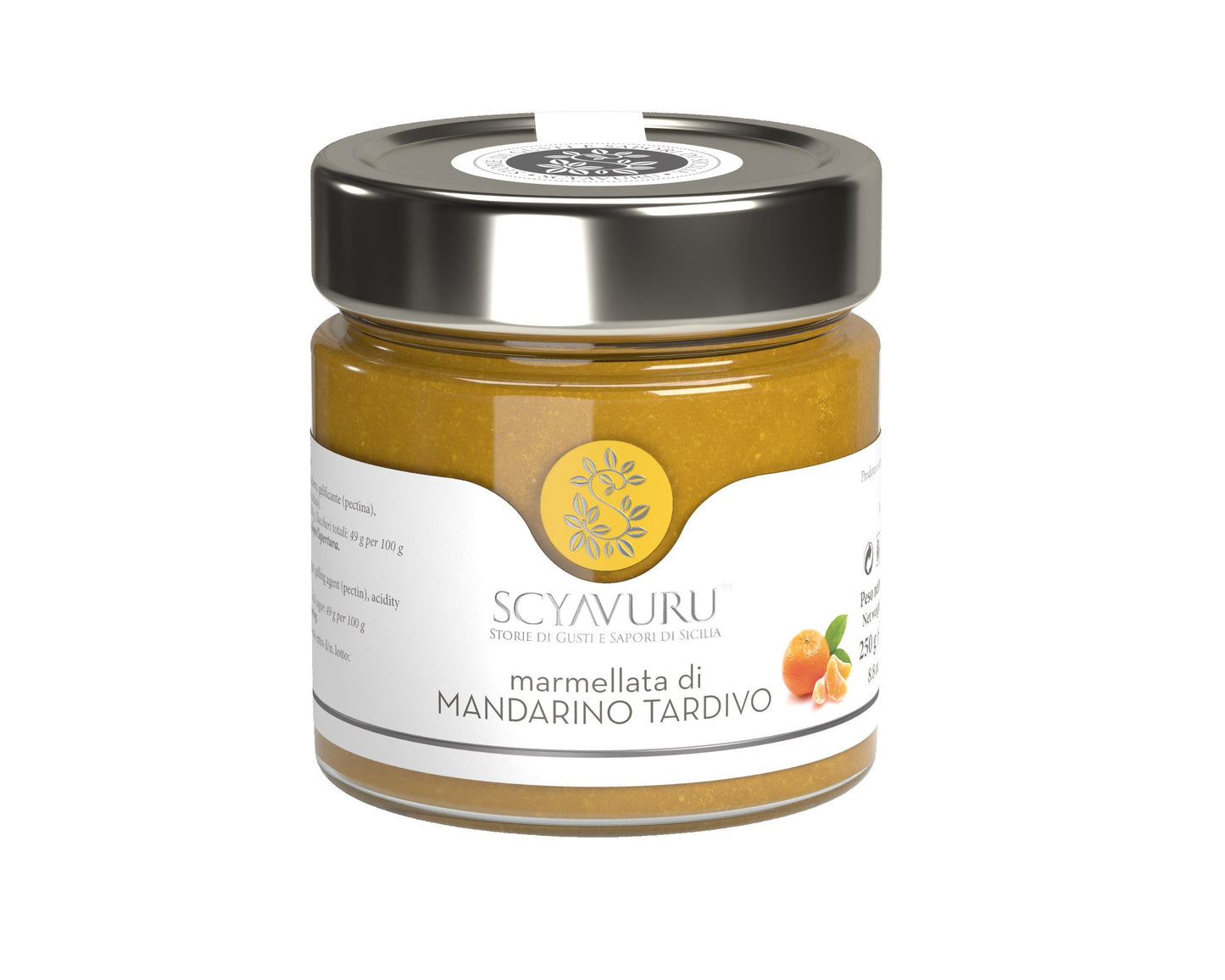 Marmellata di mandarino tardivo (250gr)